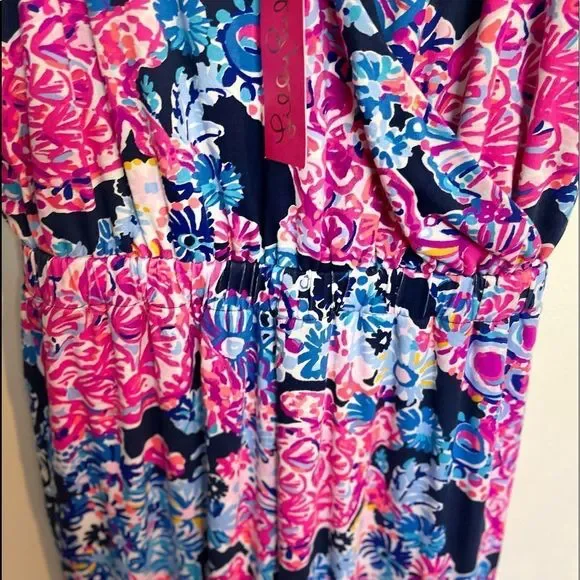 Lilly Pulitzer Dante Floral Sleeveless Jumpsuit.Size XXS - Picture 10 of 15